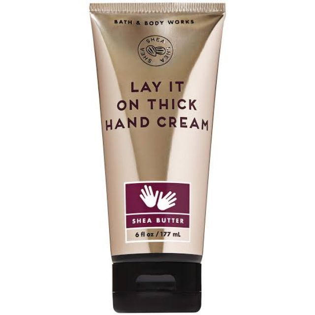 SHEA BUTTER Lay it on Thick Hand Cream 