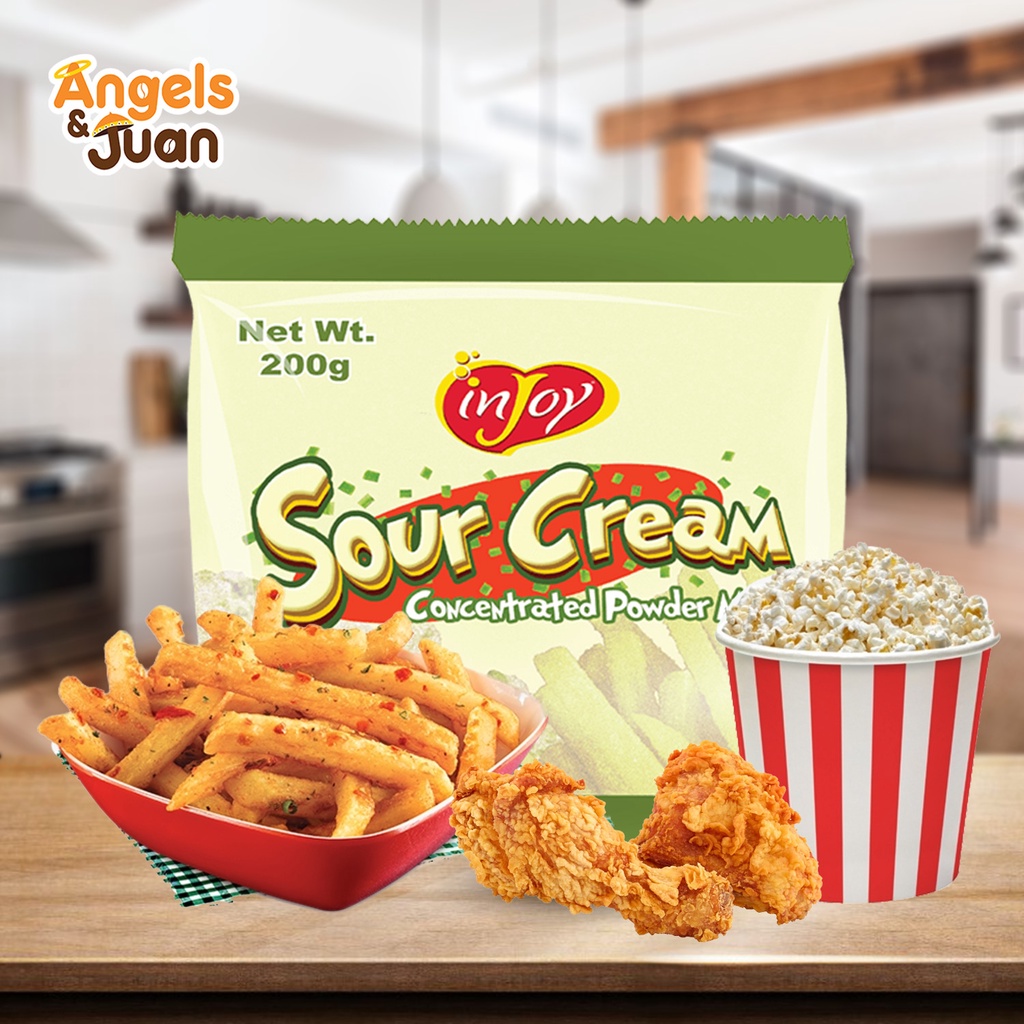 Injoy Popcorn Seasoning Powder Sour Cream 200g Shopee Philippines