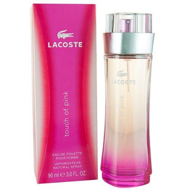 lacoste touch of pink fake