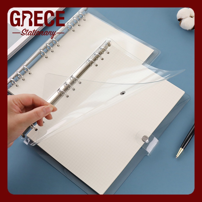 Soft Binder with Refill Grid / Lined B5 9 holes and 26 holes (Refillable)