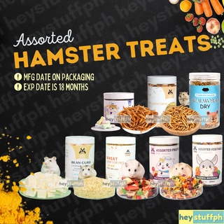100g Hamster Food Hamster Treat Dried Mealworm Assorted Fruit Assorted Vegetable Wheat Germ Biscuit