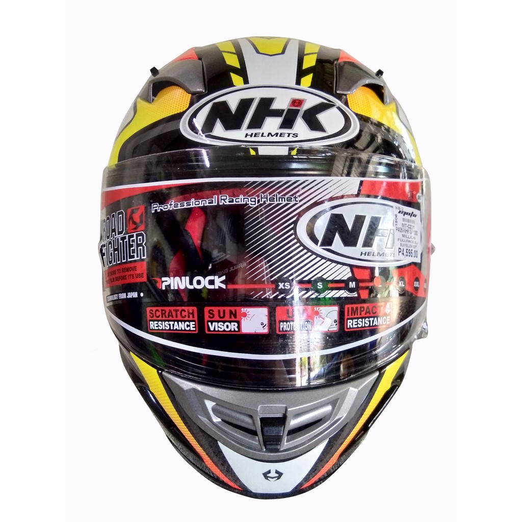 Nhk Gp 1000 Road Fighter Motorcycle Helmet Large Shopee Philippines