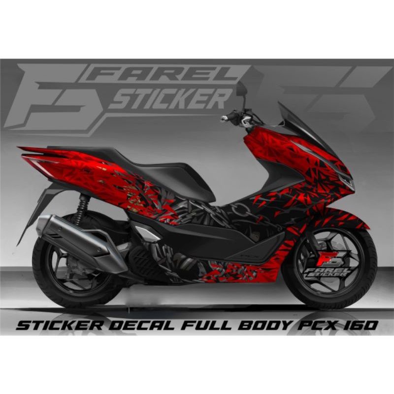 Honda Pcx160 new Motorcycle Decal sticker Shopee Philippines