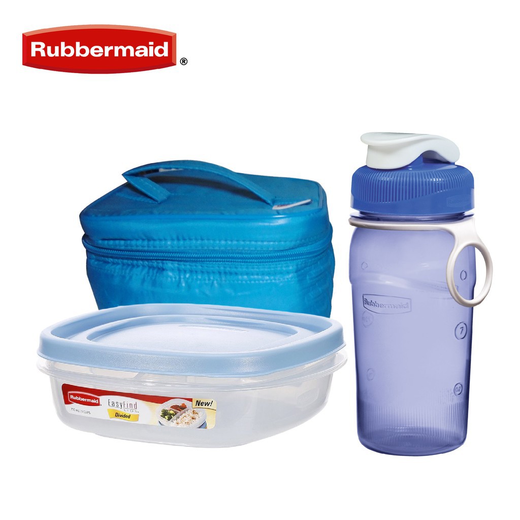 Rubbermaid Container With Dividers 710ml / Bottle 400ml Shopee