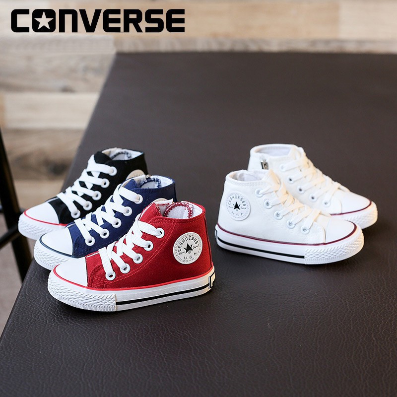 boys junior converse