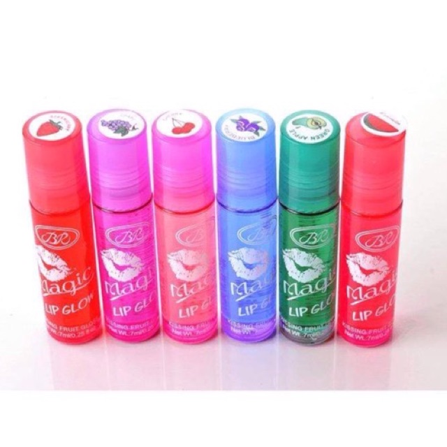 BR Magic Lip Glow Color Changing Fruity Roll On Lipgloss | Shopee ...
