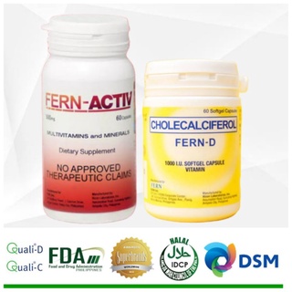 FERN D Fern Activ & Milkca (Vitamin D B and Calcium)