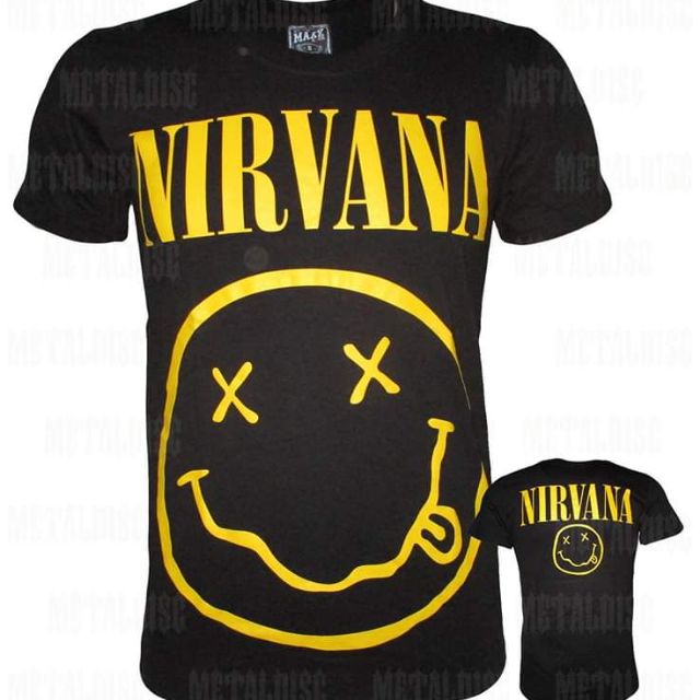 nirvana band tee