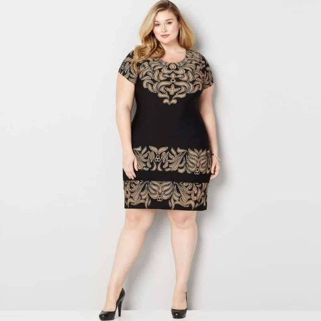 Formal Plus size Dress | Shopee Philippines