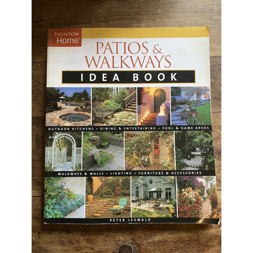 Patios & Walkways Idea Book (good as new) Shopee Philippines