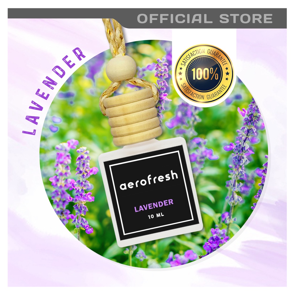 AeroFresh Lavender Car Diffuser 10ML Lavender Car Freshener Lavender