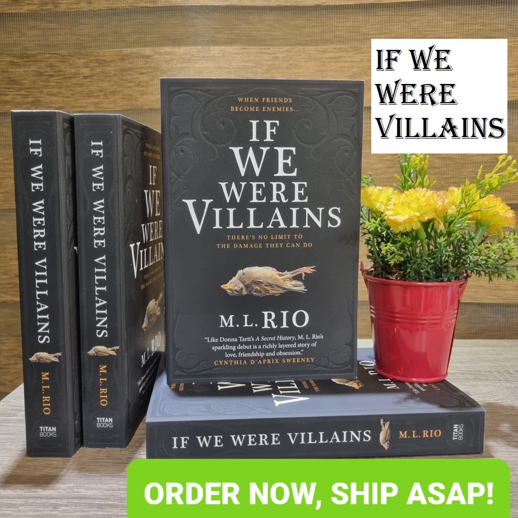 If We Were Villains [Paperback] By M. L. Rio Shopee Philippines