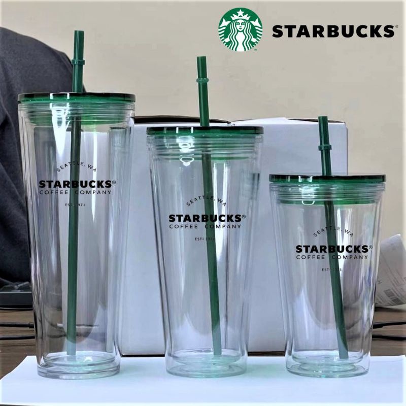 Big Size Double Wall Insulated Acrylic Tumbler With Straw And Lid Huge Shopee Philippines