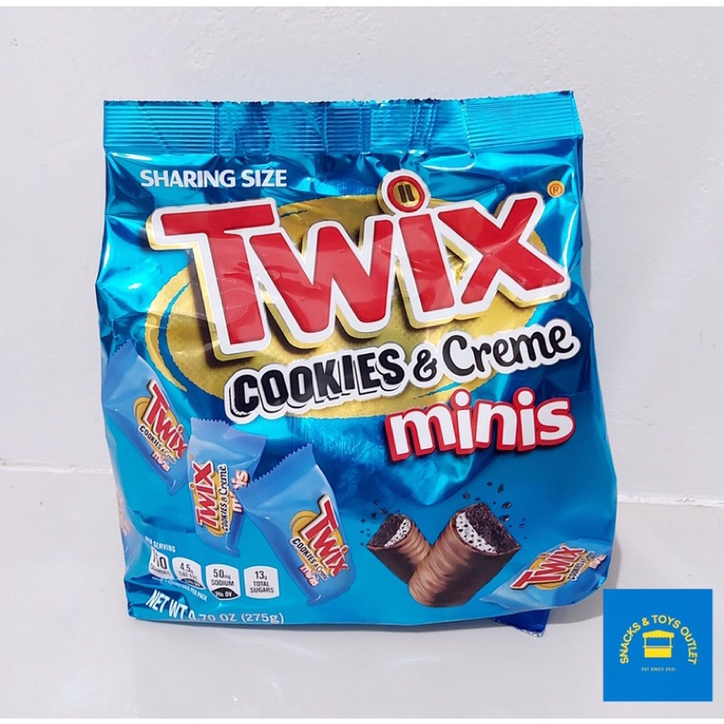 Twix Cookies And Creme Chocolate Minis 275g Shopee Philippines