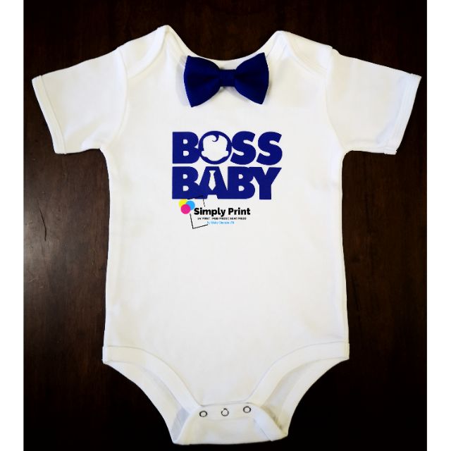 boss baby onesie