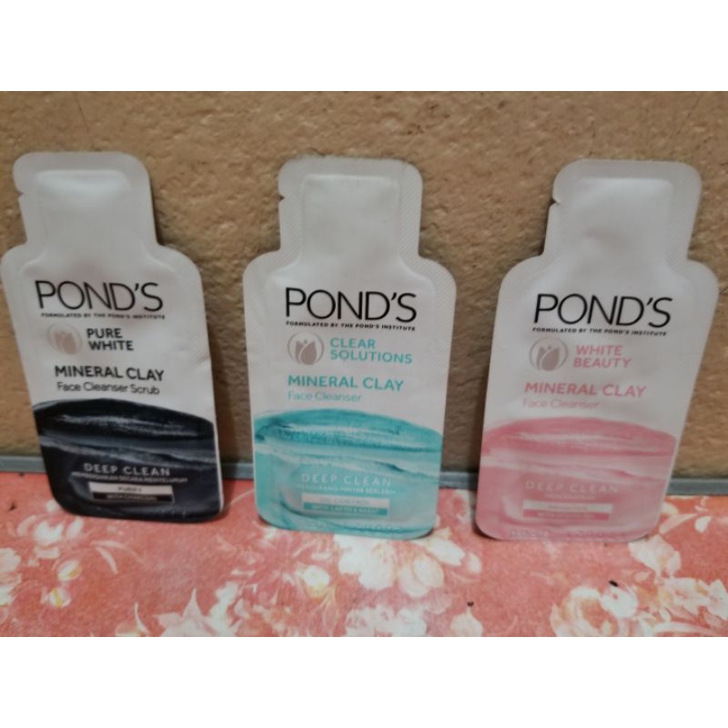 Ponds Face Cleanser 4g sachet Shopee Philippines