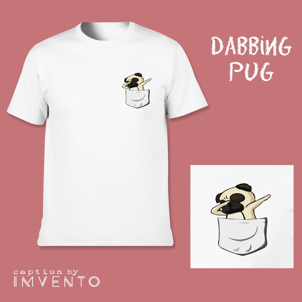 dabbing pug t shirt