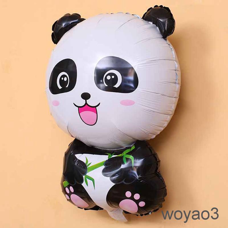 Cute Panda Balloon Foil Balloon Happy Birthday Party Decor Kids ...