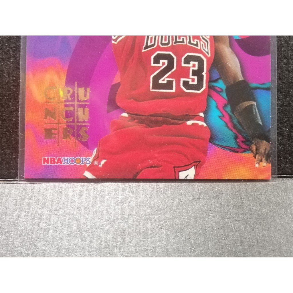 1995-96 NBA Hoops Crunchers #1 Michael Jordan NrMt NBA Cards | Shopee  Philippines