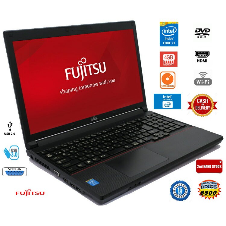fujitsu lifebook Core i3 - icaten.gob.mx