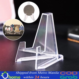 20x Plastic Coin/Card Display Stand Round Square Case Holder Paintings Easel 