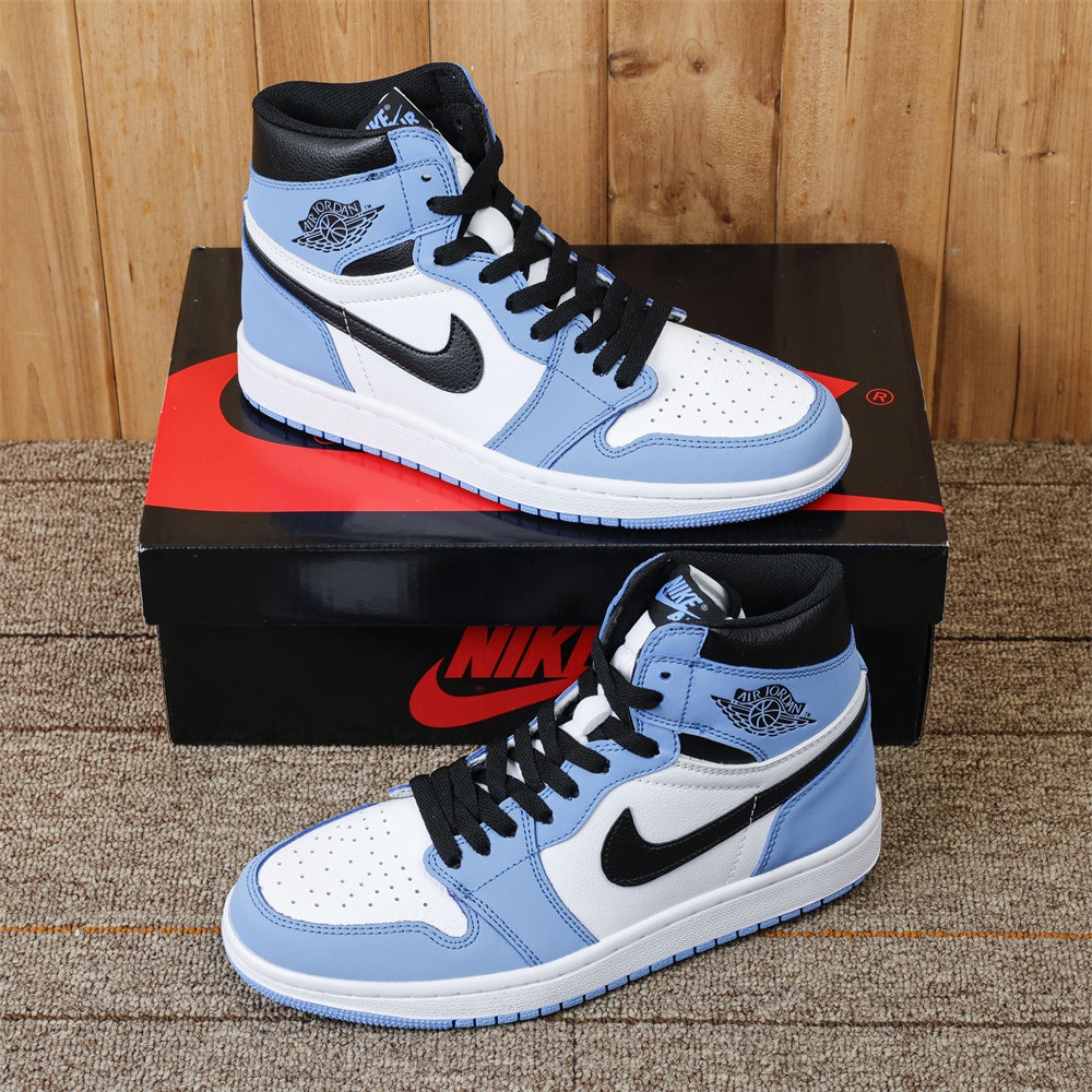 Jordan 1 RETRO Basketball Shoes High cut Sneaker university blue for ...
