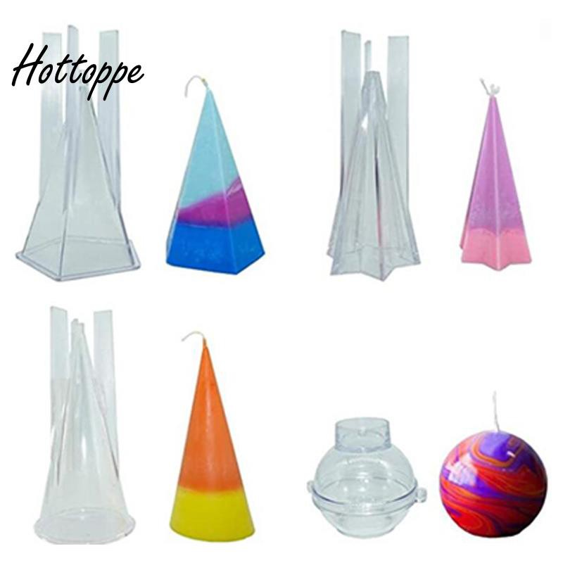 4Pcs Candle Molds Set Candle Making Kit-Candle Supplies Mold