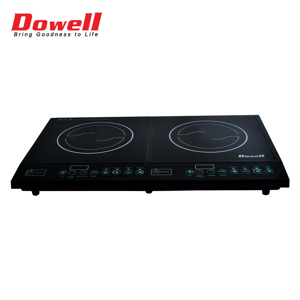 Dowell Ic 22 2 Double Burner Cooktop Induction Cooker Shopee