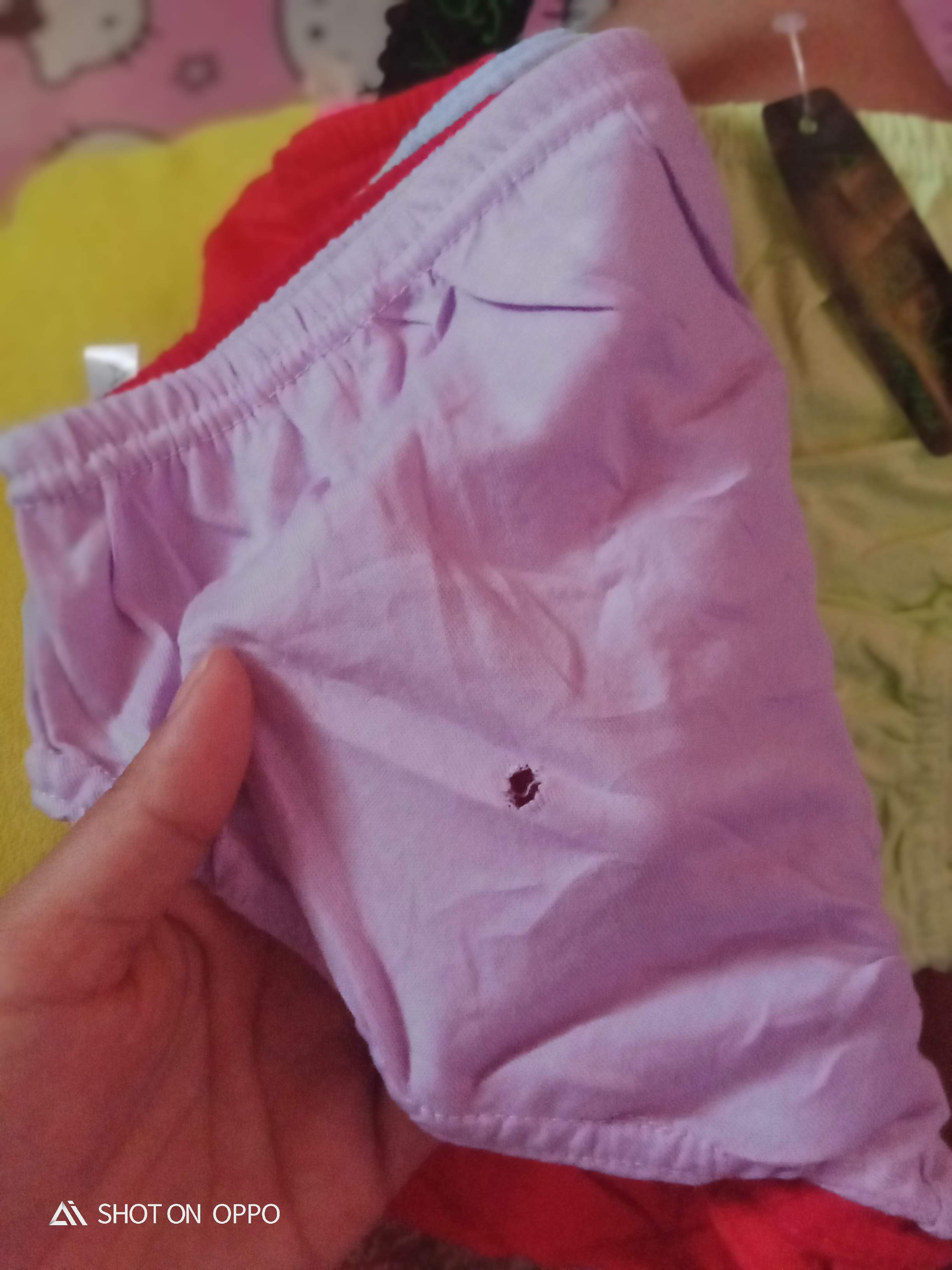 6PCS PLAIN PANTY HIGH Q