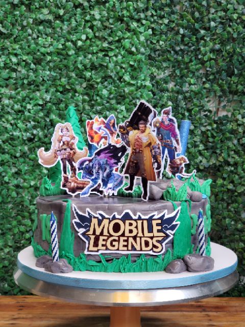 Mobile Legend Cake Topper Shopee Philippines - roblox inspired fondant cake topper set