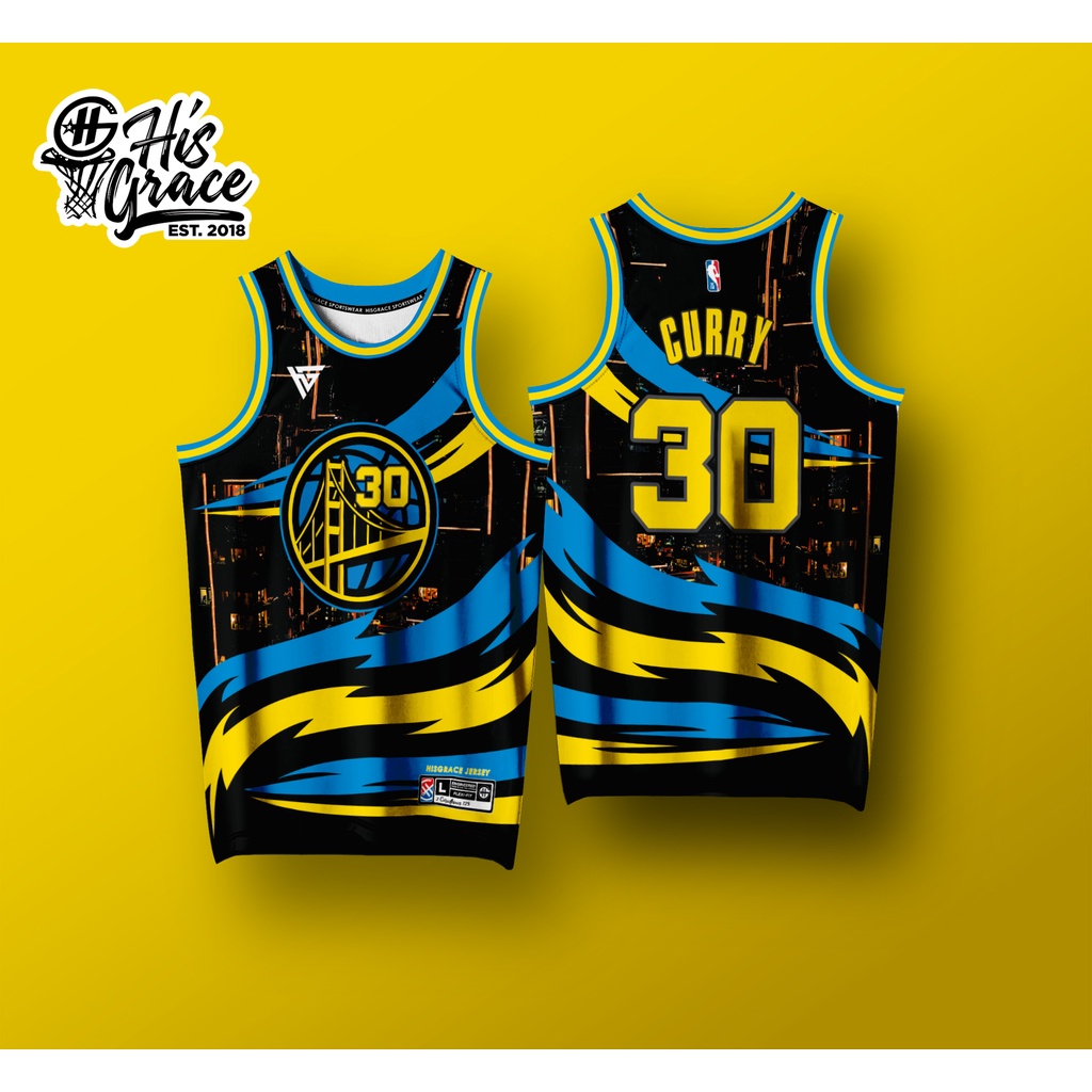 GSW 2022 FULL SUBLIMATION HG CONCEPT JERSEY | Shopee Philippines