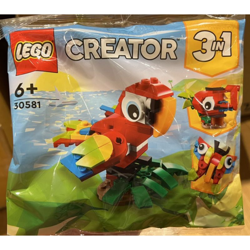 Lego Creator LEGO Creator 3 in 1 Parrot (30581) years2022 1 | Shopee ...