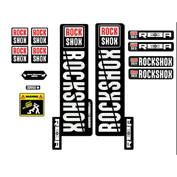 rockshox stickers