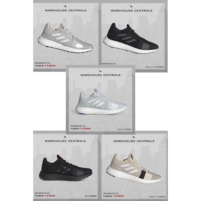 adidas senseboost black