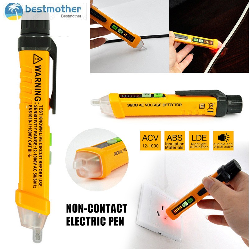 Multifunction Led Voltage Tester Pen Testing Pencil Sensitivity
