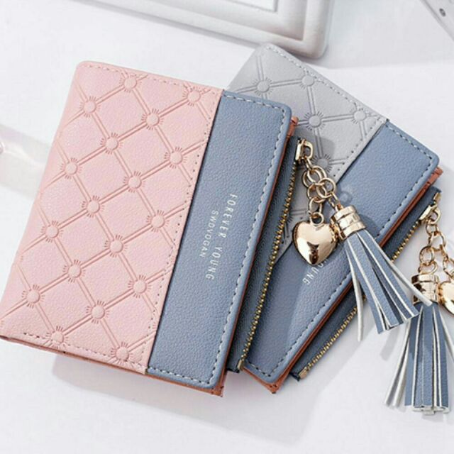 Forever Young Korean Wallet for Women Tassel Fashion Women Ladies ...