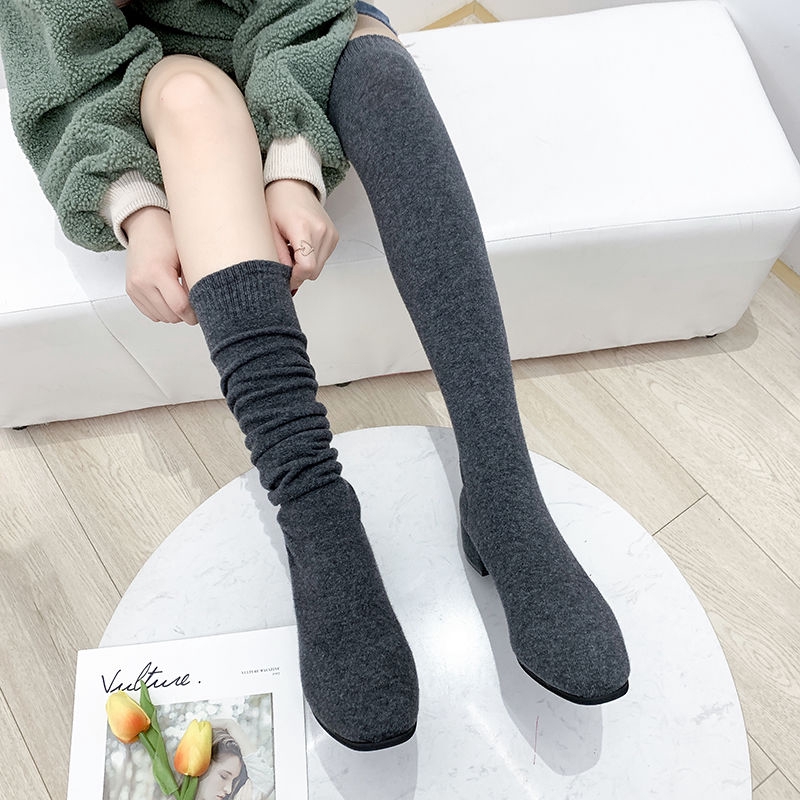 long boots for thin legs