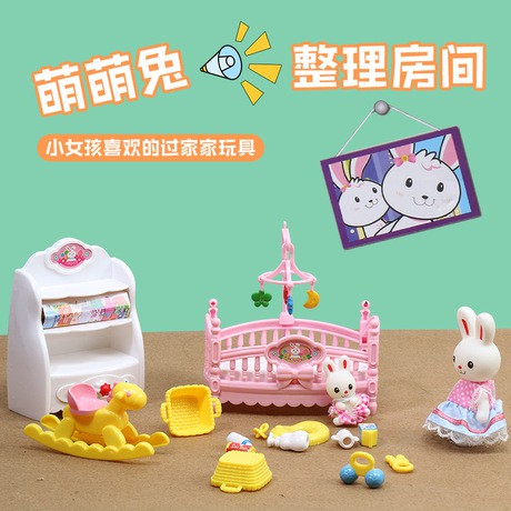 bunny playhouse toy