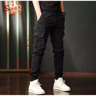 6 pocket cargo joggers