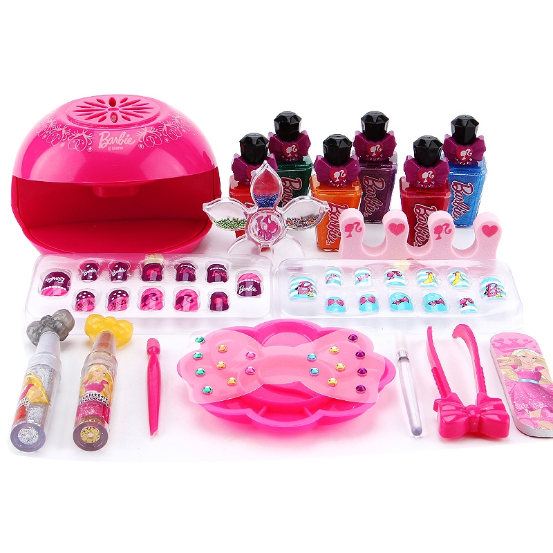 barbie nail polish set