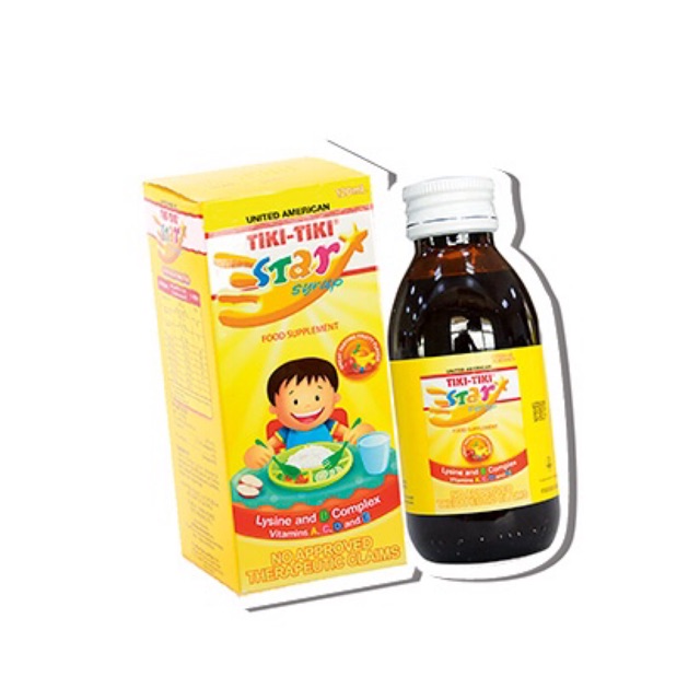 TIKI - TIKI STAR Syrup vitamin for KIDS 120 ml | NATASHA | Shopee ...