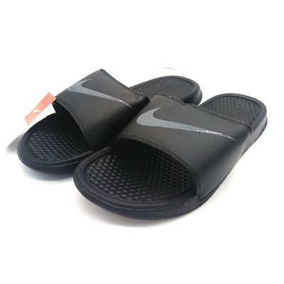 nike benassi gray