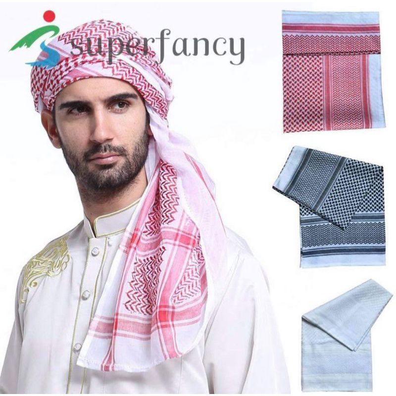 Collection arab head scarf kaffiyeh middle east desert shemagh wrap ...