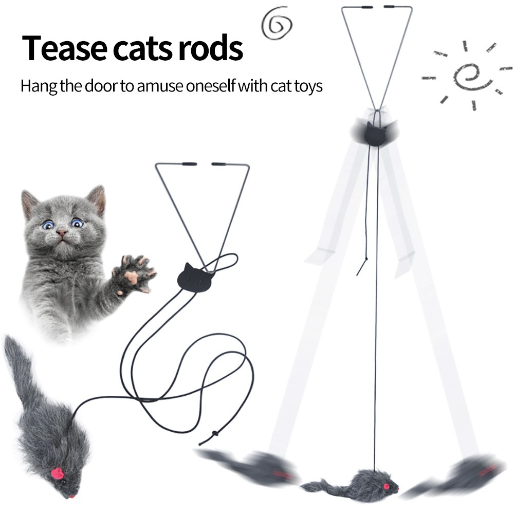 over the door cat toy