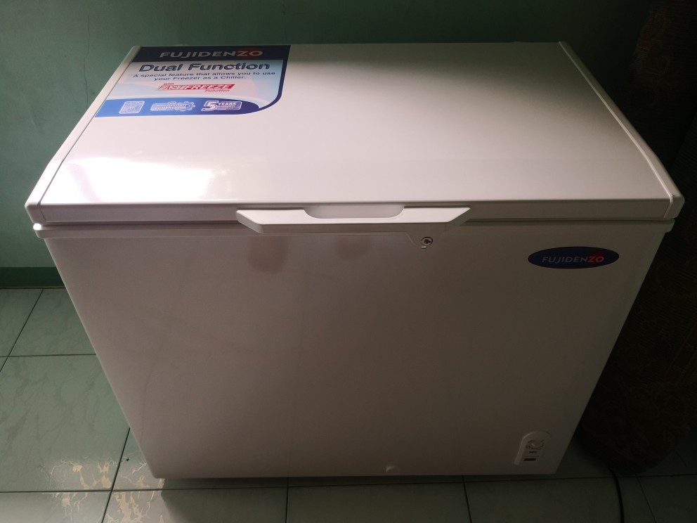 Fujidenzo 8 Cu Ft Dual Function Solid Top Chest Freezer Chiller Fc 08adf White Shopee Philippines