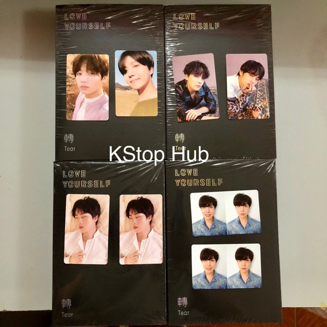 Bts Love Yourself Tear Photo Card Only Shopee Philippines