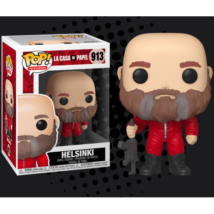 funko pop la casa de papel helsinki