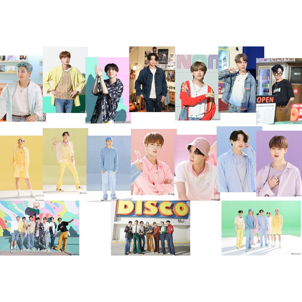 BTS Dynamite Poster / BTS Dynamite Posters Part 2 Concept with FREE ...