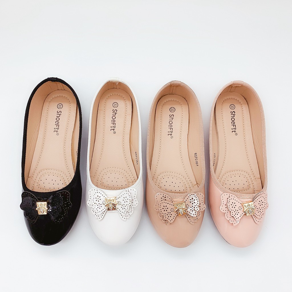 Korean girls flat shoes Kid doll shoes Shopee Philippines