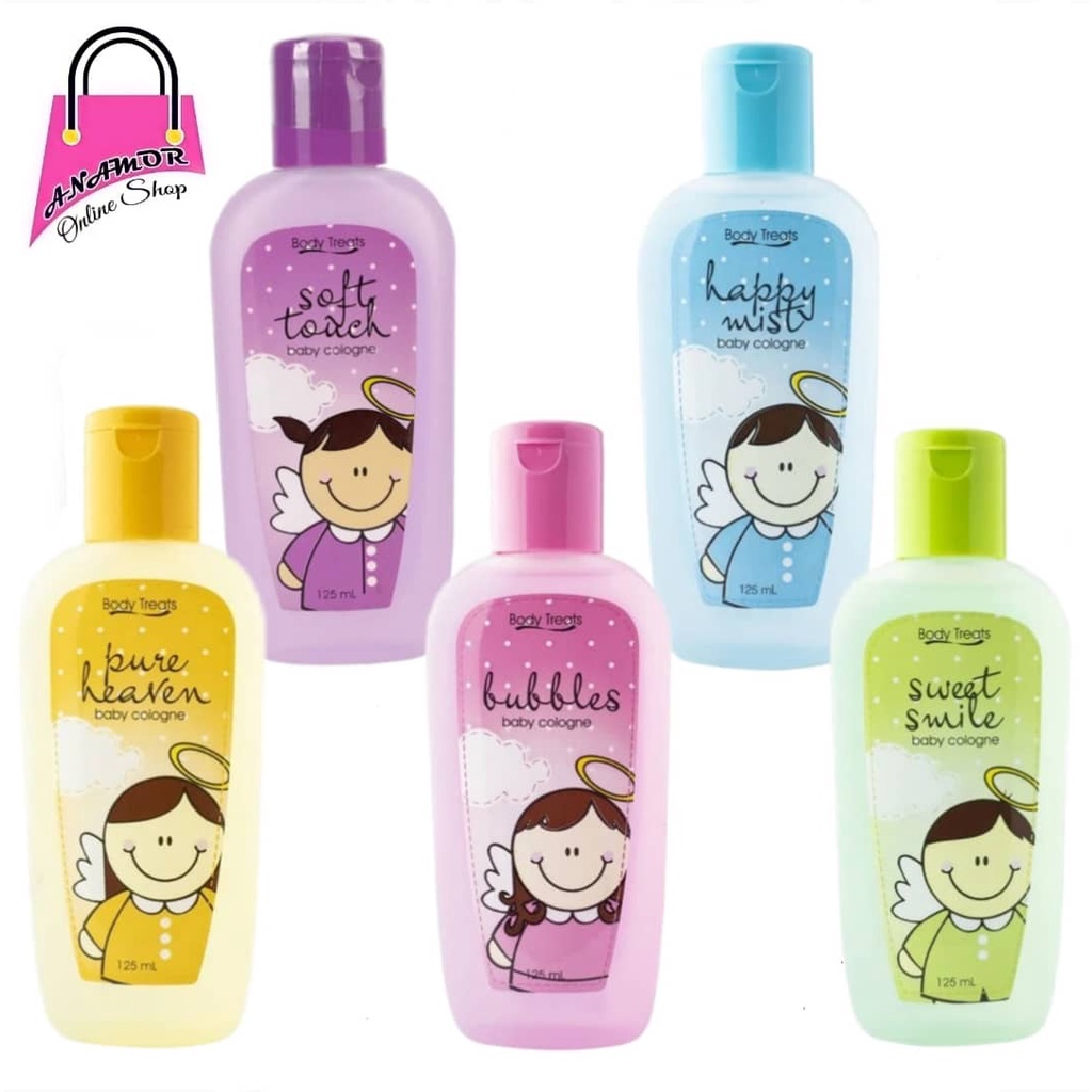 BODY TREATS Baby Cologne/Bubbles/Pure Heaven/Sweet Smile/Happy Mist
